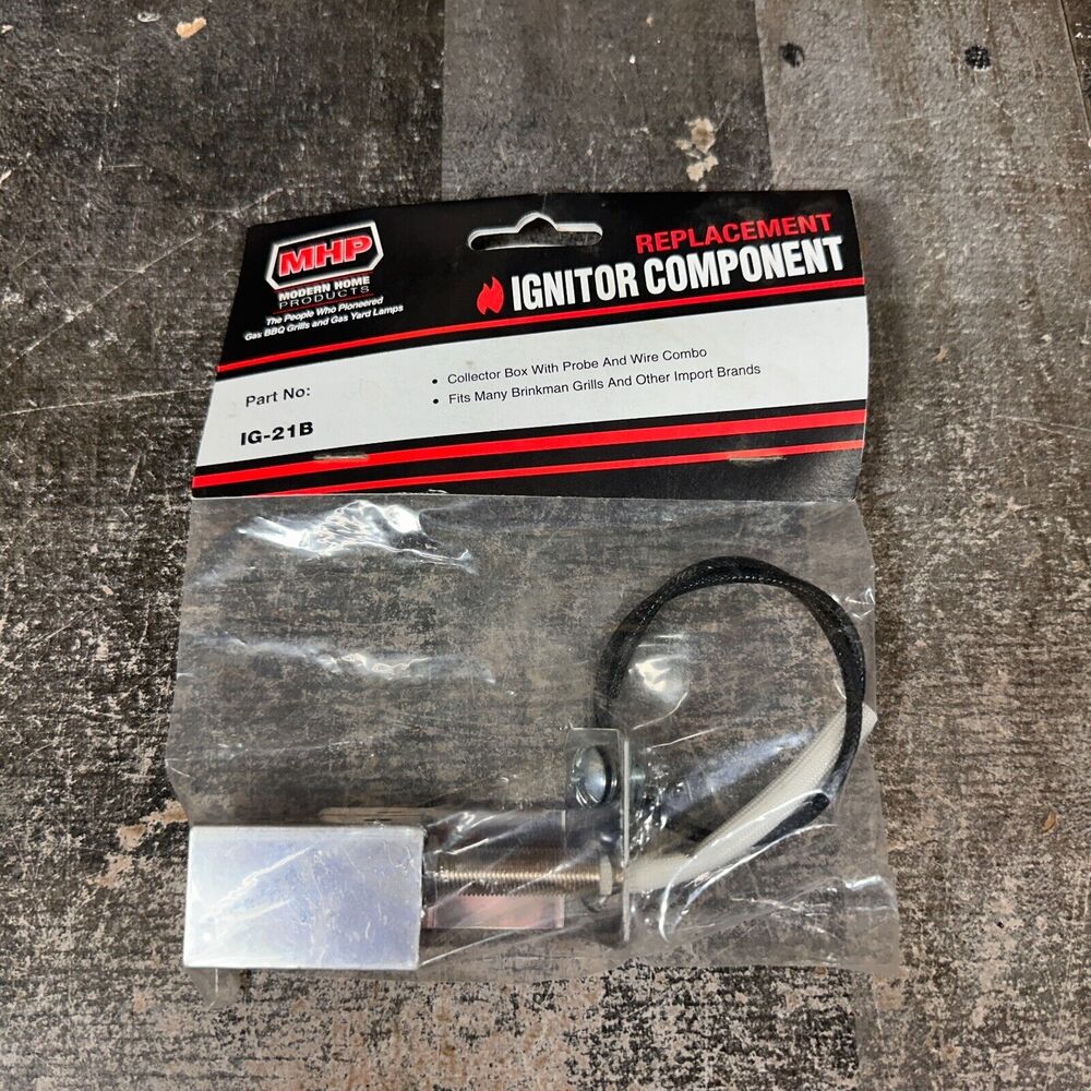 Fits Brinkmann MHP Ignitor Electrode Box Wire BBQ Grill IG-21B